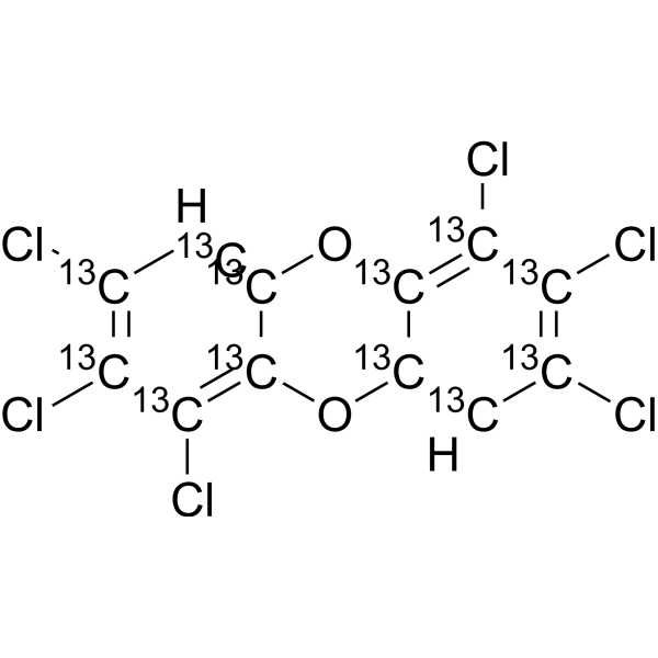 1,2,3,6,7,8-Hexachloro dibenzo-p-dioxin-13C12 109719-81-5